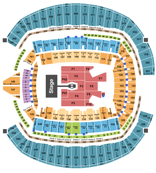 Lumen Field Morgan Wallen Seating Chart